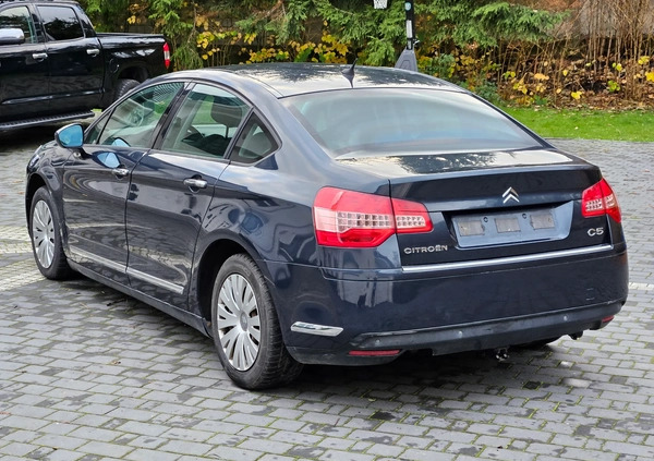 Citroen C5 cena 16450 przebieg: 239000, rok produkcji 2008 z Leszno małe 232